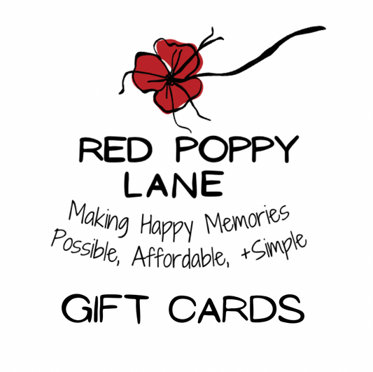 Red Poppy Lane Gift Card